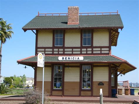 Benicia Southern Pacific Railroad Depot Built In 1897 02 A Photo On