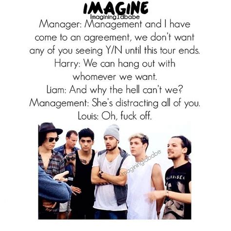 One Direction Imagine Harrystylesimagines Direction Quotes One