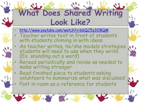 Ppt Shared Writing And Shared Reading Powerpoint Presentation Free