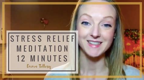 Live Guided Meditation 12 Mins For Stress Relief Youtube