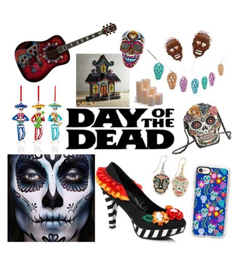 Day Of The Dead By Mbrown1216 Liked On Polyvore Featuring Art And