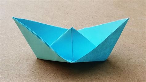 Origami Paper Yacht Boat Origami Diy Tutorial Origami And Example