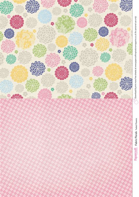 Scrapbook Patterns Paper Craft Printable Pattern