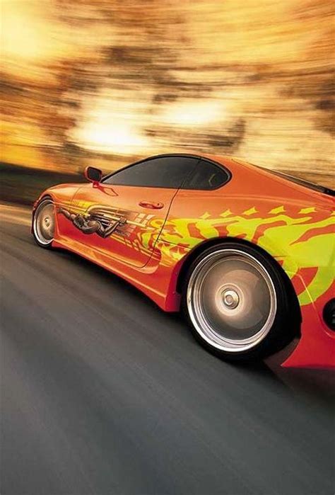 Paul Walker Toyota Supra Fast And Furious Wallpaper Hekkberbild