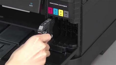 Install Ink Cartridges Brother Mfcj5720dw Youtube