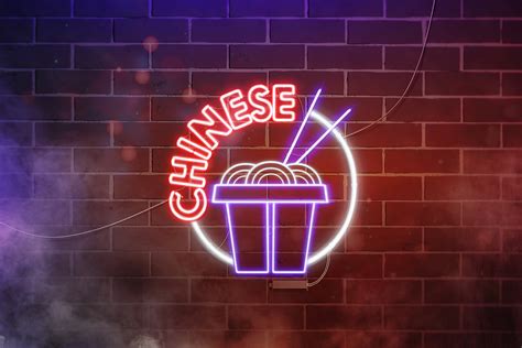 Neon Animated Sign Creator Mock Up By Rebrandy For Photoshop
