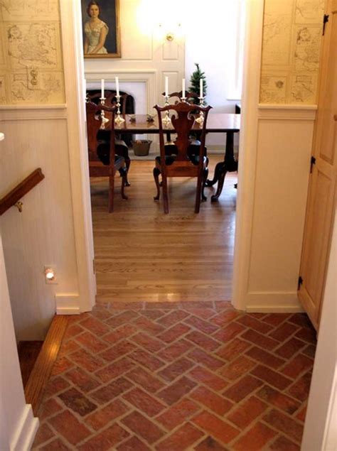 More images for fake brick flooring » Fake Brick Flooring | Great White Wall Painted Also Faux ...