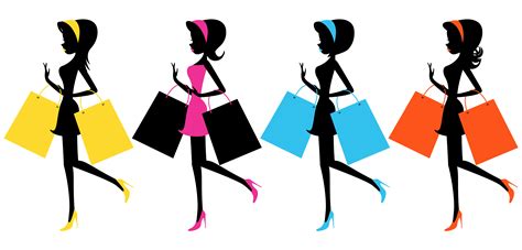 Girl Shopping Clipart Free Download On Clipartmag