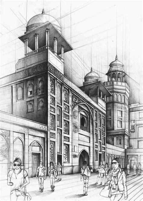 For our weekly architectural spot, we have decided to show the work of romanian architectural student andrea voiculescu. Wazir Khan Mosque by Kosa666 on DeviantArt | Perspective ...