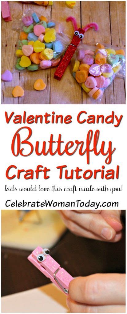 Candy Butterfly Craft Tutorial Teachers Would Love It Heartthis