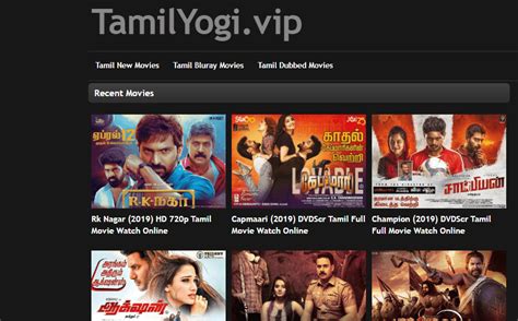 A famous torrent website for internet users also offering illegally pirated movies online. TamilYogi.Vip 2020-Online Tamil Movies Streaming Website