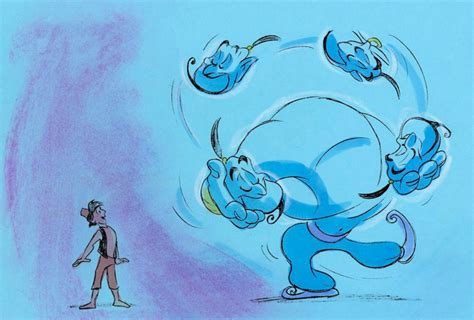 Disney Shares Quick Glimpse Of Early ‘aladdin’ Concept Art ~ Daps Magic Disney Concept Art