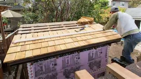How To Install Shed Roof Shingles