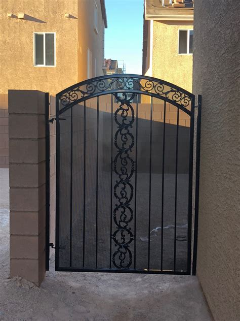 Residential Side Gates Lv Iron And Steel
