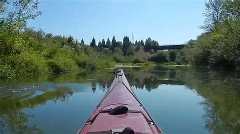 Kayaking Columbia Slough Oregon Youtube