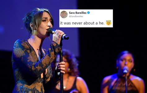 Sara Bareilles Just Made Fans Think She Was Attracted To Women Pinknews