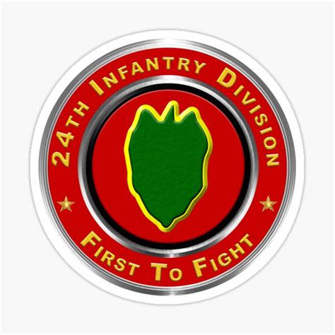 24th Infantry Division Mechanized Sticker For Sale By Soldieralways