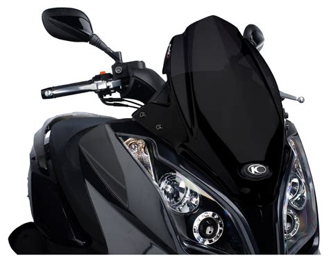 Kymco's revolutionary vision builds on the success of the downtown as a comfortable touring scooter by making it sporty too. Puig V-Tech Sport Windscreen Kymco Downtown 300i 2009-2015 ...