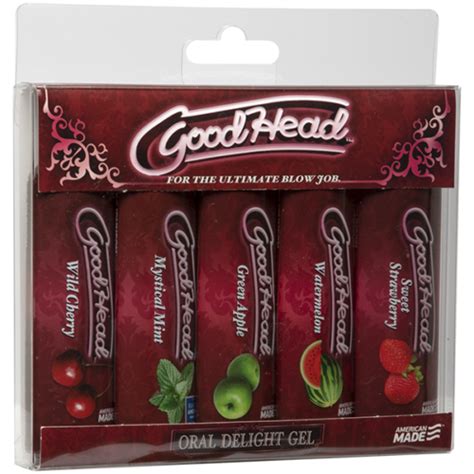 Goodhead For Him 5 Pack Oral Delight Gel Kit Ultimate Blow Job