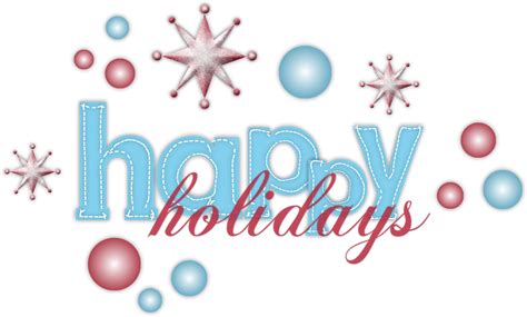 Transparent Happy Holidays Clipart Clip Art Library