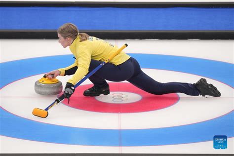 Highlights Of Curling Mixed Doubles On Feb Xinhua