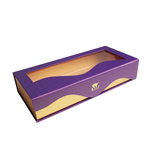 Thin cardboard will not work as well. Custom Black Cardboard Boxes With Clear Window丨KALI