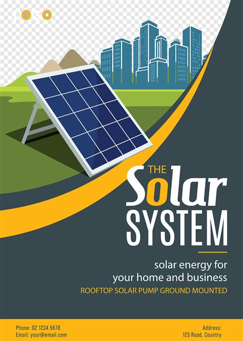 Solar Energy Advertising Poster Battery Building Sketch Png Pngwing