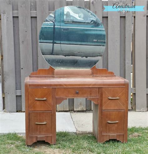 Homemade vanity mirror wiring diagram. Old Hollywood Glam: 1930s Vanity Makeover | Anastasia Vintage