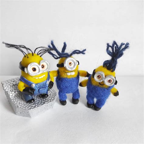 Handmade Toy Minion Figurine Miniature Minion Etsy