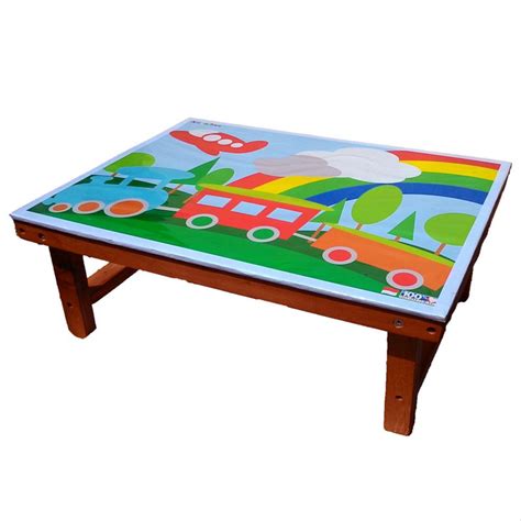 Jual MEJA BELAJAR LIPAT KAYU TRANSPORTASI di lapak The Toy ...