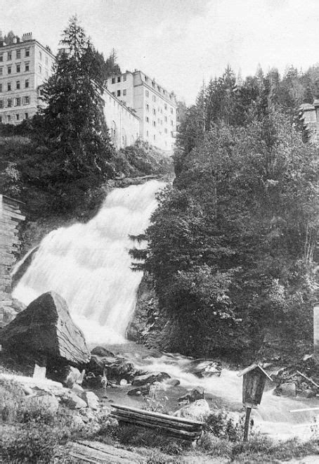 Gastein im Bild Dokumentation Geschichte Badehütten im Wildbad Gastein