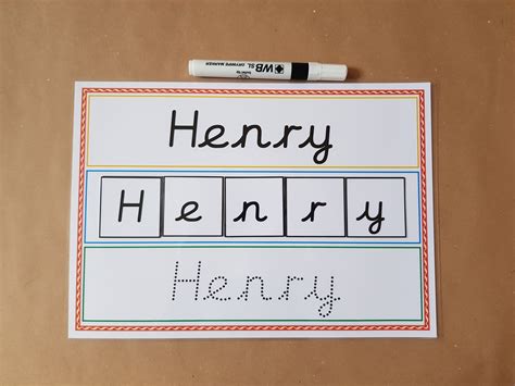 I Can Write And Spell My Name Personalised Name Card Eyfs Etsy Uk