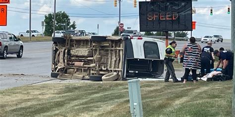 Police 1 Injured In Grand Blanc Twp Rollover Crash
