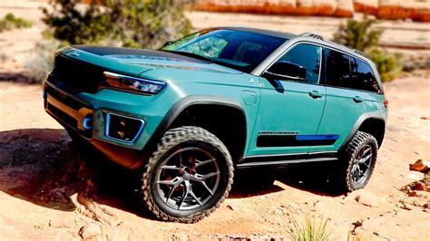 Off Road Jeep Grand Cherokee Trailhawk 4xe Concept Youtube