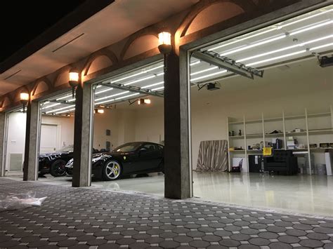 Our Garage Door Lighting System Looks Elegant In Any Garage It Has A