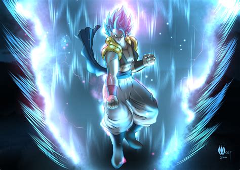 Who loves dragon ball gt? Gogeta Blue Form HD Wallpaper | Background Image ...