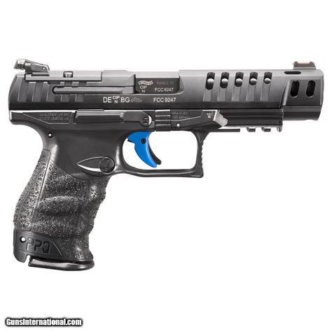 Walther Ppq M2 Q5 Match 9mm 5 Ported 15 Rds Black 2846926
