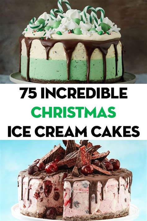 Tossed in a warm skillet with melted butter and coated in your favorite dessert liqueur, raspberries, blackberries, and blueberries become a molten ice cream topping that transforms a plain dessert into a dinner party treat. 75 show-stopping Christmas ice-cream cakes | Christmas ice ...