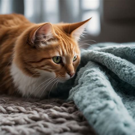 Why Does My Cat Bite The Blanket And Hump Uncovering Feline Behavior