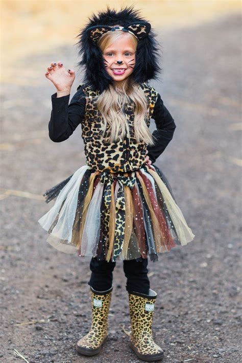 Cheetah Costume 4 Pc Set