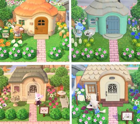 Home exterior ideas animal crossing. Pin on Animal Crossing gardens and outdoor spaces