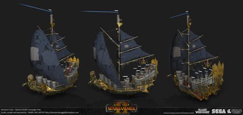 Daniel Mccarthy Campaign Ships Total War Warhammer 2 Vampire