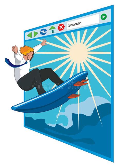 Internet Surfing Clipart Images