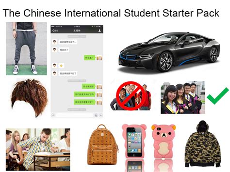 I spam because i can (i didn't draw any of these) #detodo # de todo # amreading # books # wattpad. The Chinese International Student Starter Pack : starterpacks