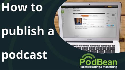 How To Publish Your Podcast With Podbean YouTube