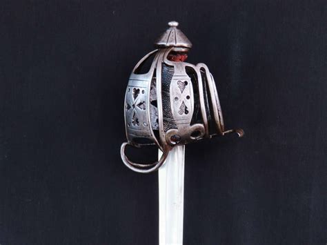 Scottish Basket Hilted Back Sword Circa 1740 Alban Arms And Armour