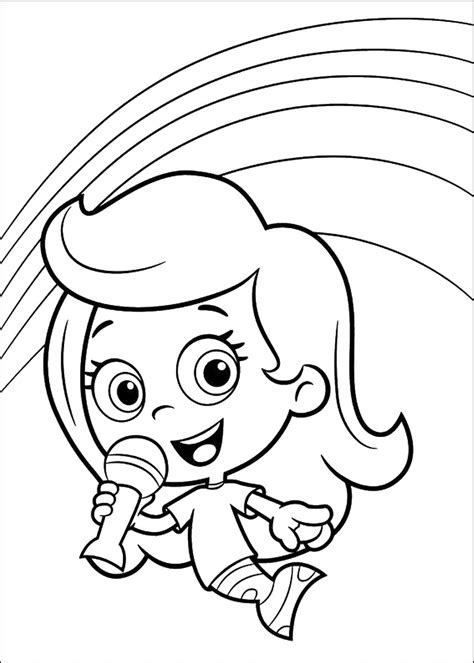 Also, because so many people asked for them, here's a. Bubble Guppies Coloring pages | Birthday Printable