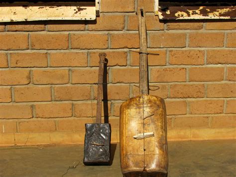 Pangaea Project 2011 Malawian Musical Instrument Hand Made Guitar