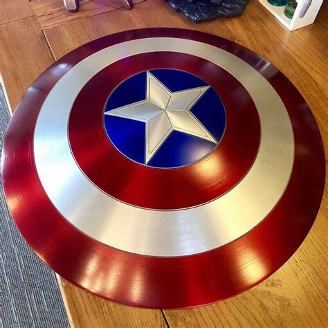 New Captain America Shield 11 Full Aluminum Metal Battle
