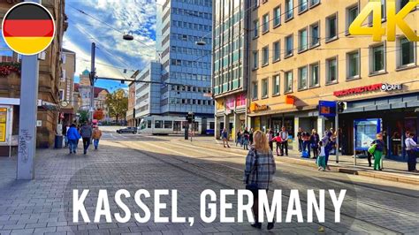 Walking Tour In Kassel Germany 4k 60fps Youtube